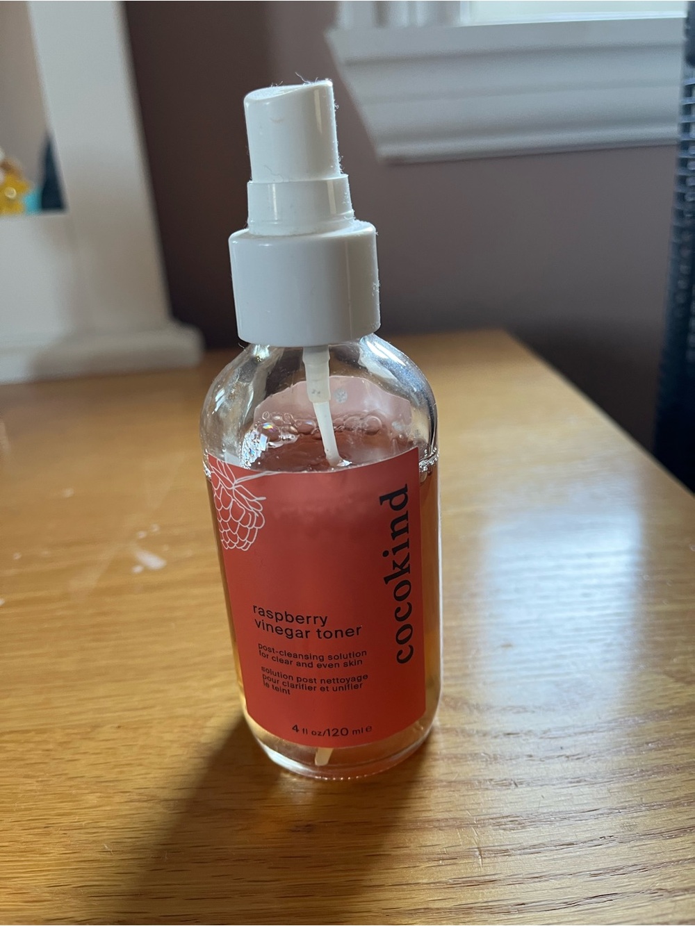 🟣 3/$15 - Cocokind Raspberry Vinegar Toner — Pink Clarifying Facial Toner